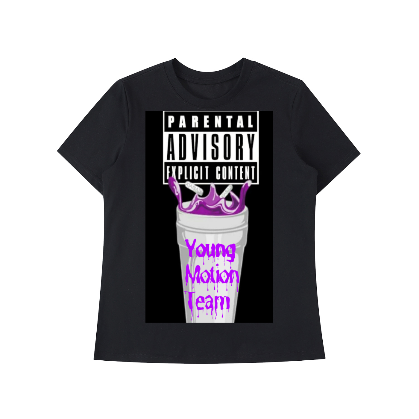 YMT Essential Standard T-Shirt mit Schulterpolstern