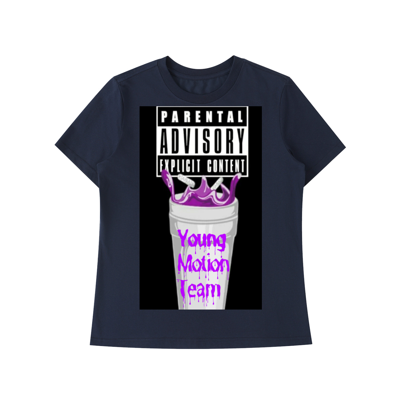 YMT Essential Standard T-Shirt mit Schulterpolstern
