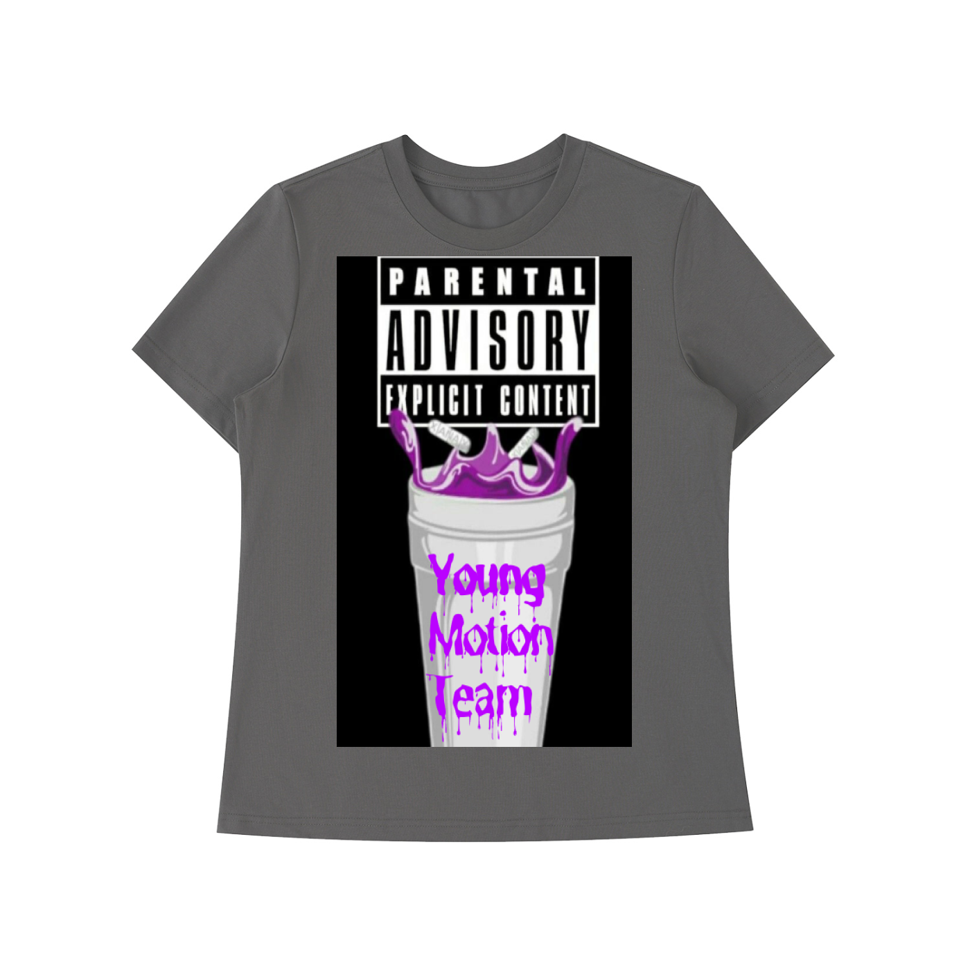 YMT Essential Standard T-Shirt mit Schulterpolstern