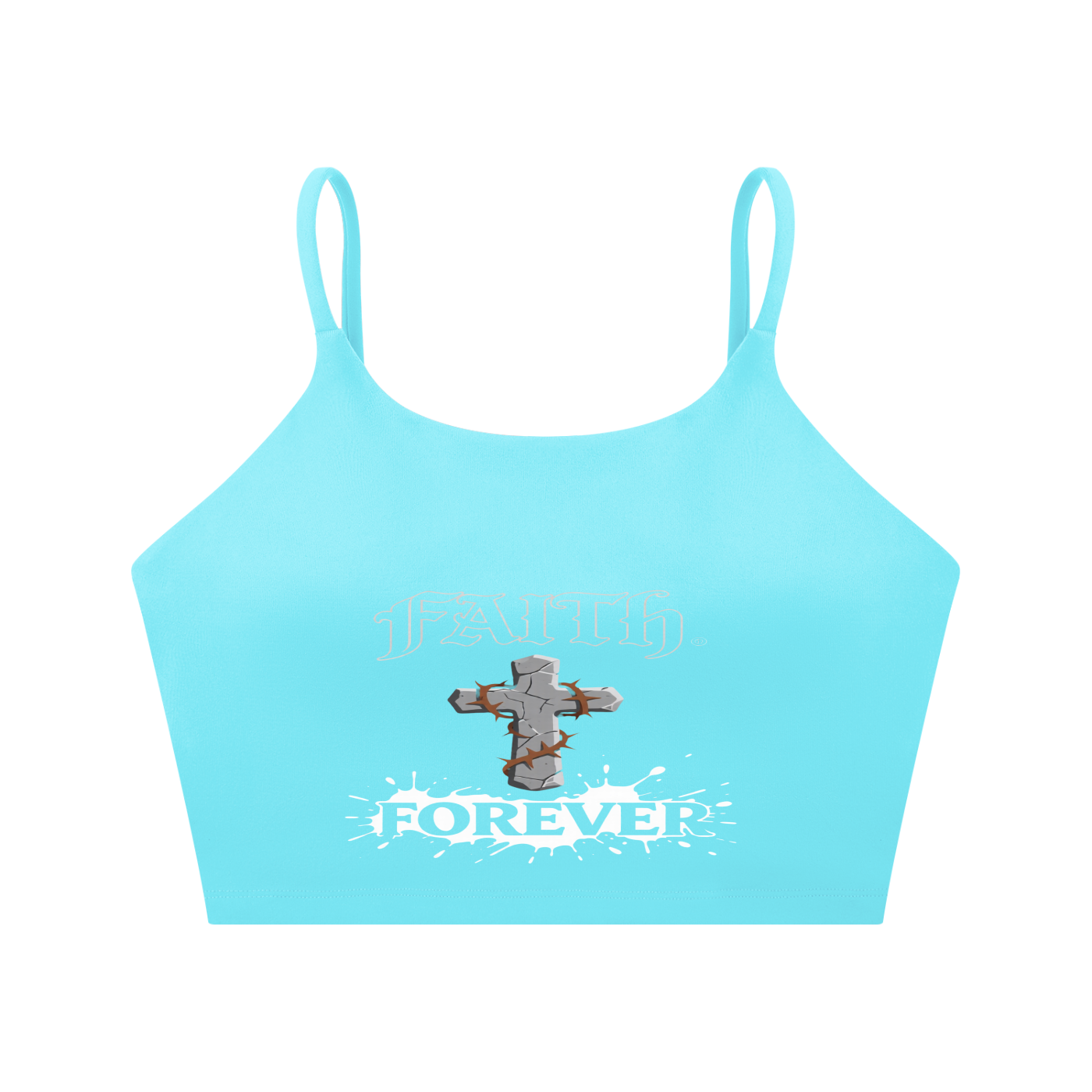 Spaghetti Strap Yoga Sports Bra